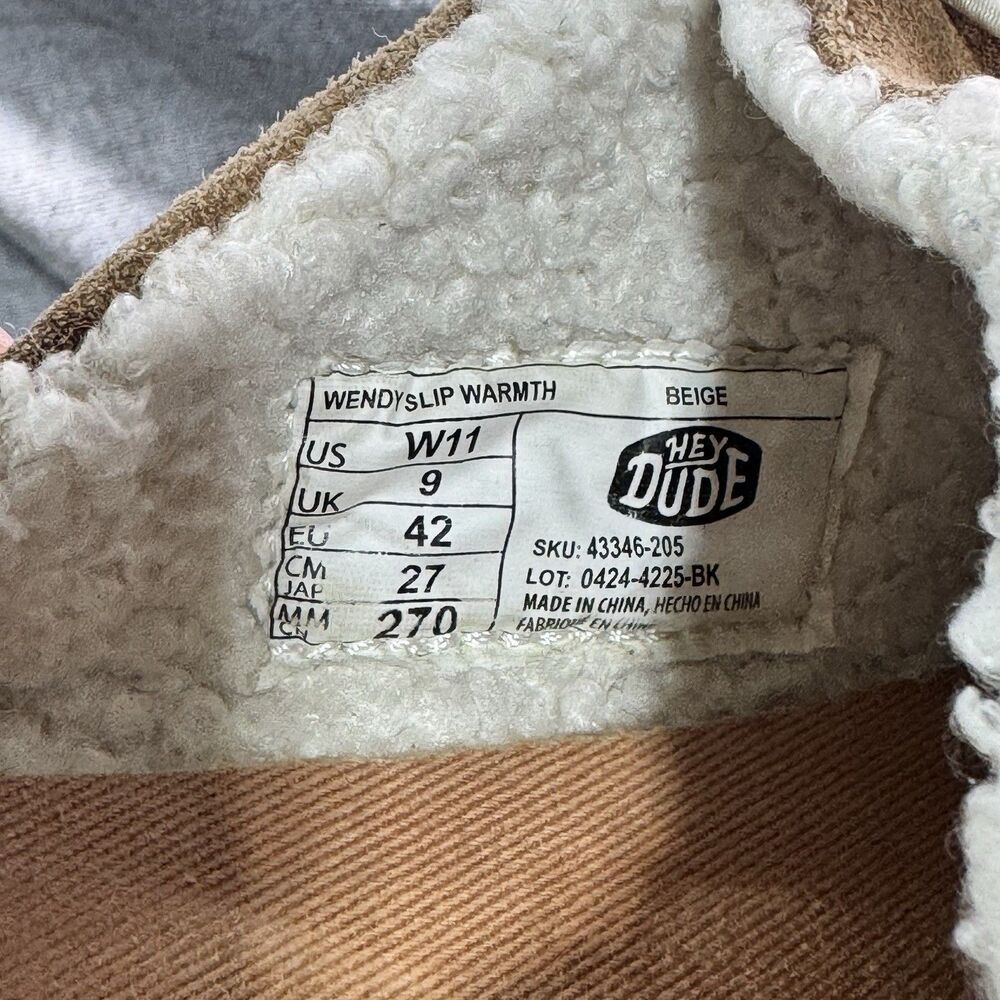 Hey Dude Wendy Warmth Slip On Shoes Loafers Women's 11 - Picture 8 of 9